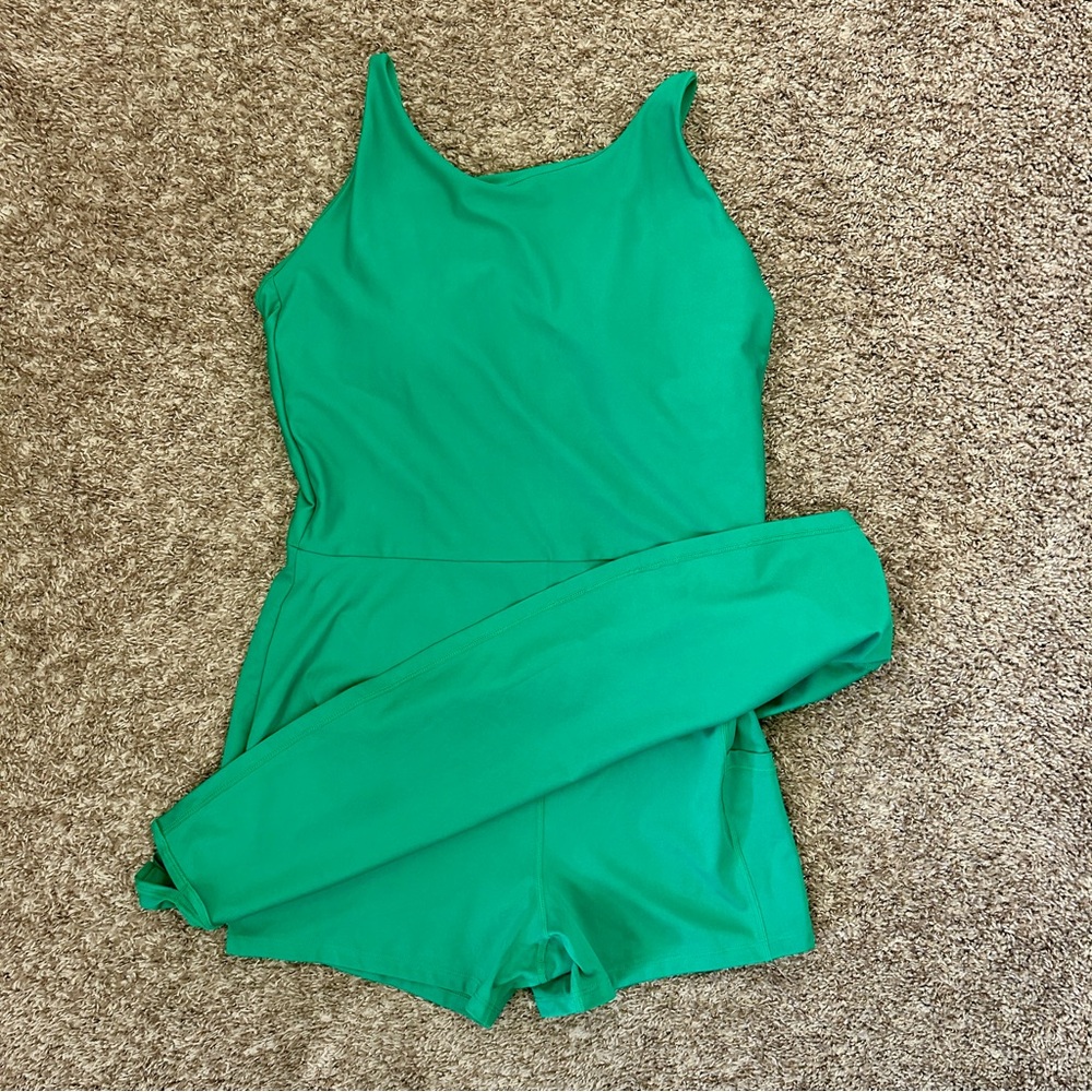 Calvin‎ Klein I Womens Green Sleeveless Tennis Dress I Size XL I Athleisure